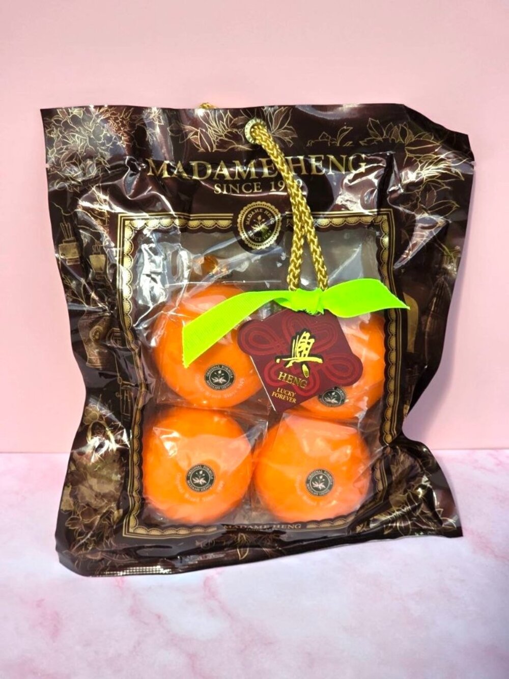 Madame Heng Orange Vitamin C Soap Set 4x120g Thai Herbal Soap NEW